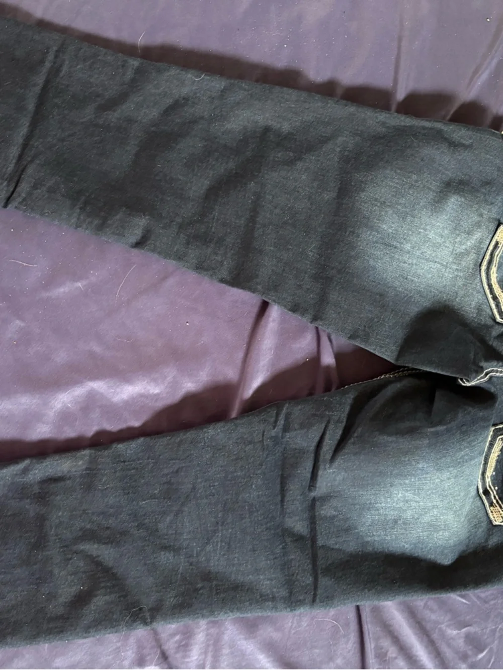Maurices Dark Wash Bootcut Jeans with Embroidered Pockets - Picture 6 of 8